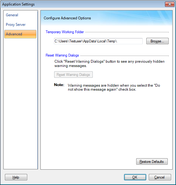 Digital Media Converter Pro Konfigurieren der erweiterten